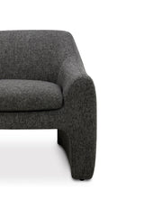 Modern European furniture - Sloped-Arm Lounge Chair - www.oroa.com