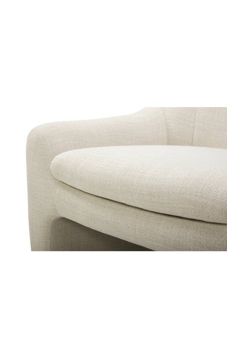 Modern European furniture - Sloped-Arm Lounge Chair - www.oroa.com