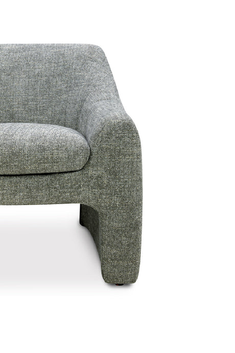 Modern European furniture - Sloped-Arm Lounge Chair - www.oroa.com