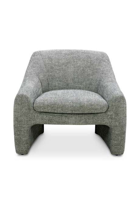 Modern European furniture - Sloped-Arm Lounge Chair - www.oroa.com