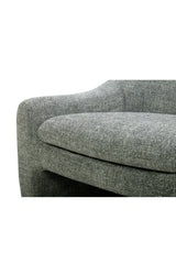 Modern European furniture - Sloped-Arm Lounge Chair - www.oroa.com