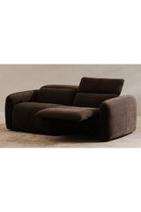 Modern European furniture - Gray Power Recliner Sofa - www.oroa.com