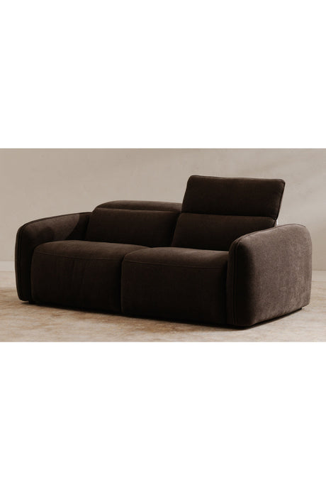 Modern European furniture - Gray Power Recliner Sofa - www.oroa.com