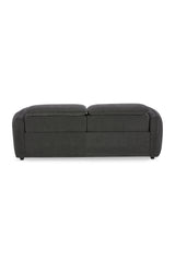 Modern European furniture - Gray Power Recliner Sofa - www.oroa.com