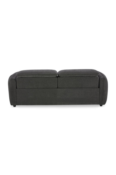 Modern European furniture - Gray Power Recliner Sofa - www.oroa.com