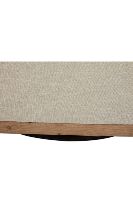 Modern European furniture - Barrel Back Swivel Lounge Chair - www.oroa.com