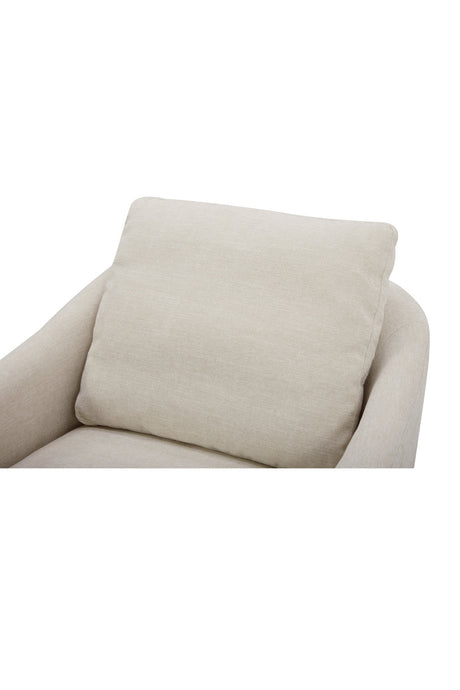 Modern European furniture - Barrel Back Swivel Lounge Chair - www.oroa.com