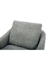 Modern European furniture - Barrel Back Swivel Lounge Chair - www.oroa.com