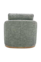 Modern European furniture - Barrel Back Swivel Lounge Chair - www.oroa.com