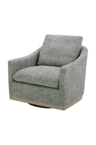 Modern European furniture - Barrel Back Swivel Lounge Chair - www.oroa.com