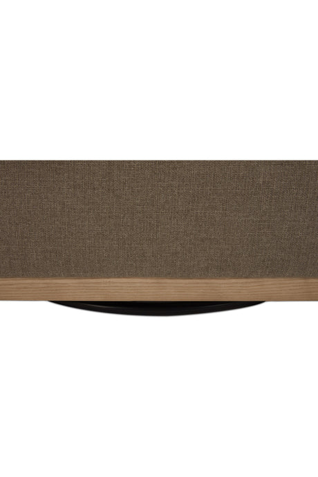 Modern European furniture - Barrel Back Swivel Lounge Chair - www.oroa.com