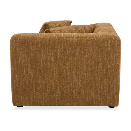 Modern or European furniture - Brown Fabric Corner Chair - www.oroa.com