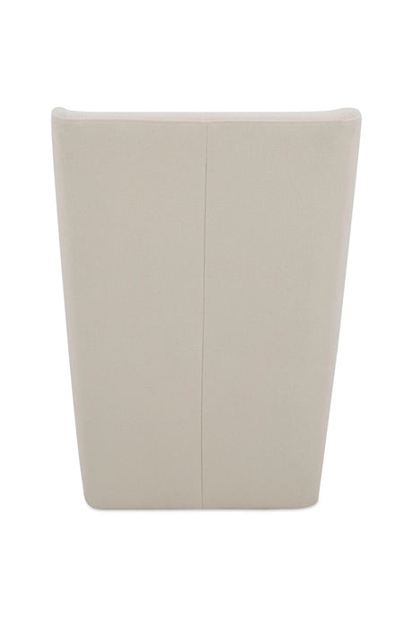 Modern European furniture - Upholstered Rolling Dining Chair - www.oroa.com