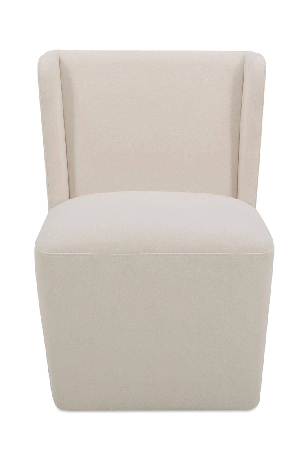 Modern European furniture - Upholstered Rolling Dining Chair - www.oroa.com