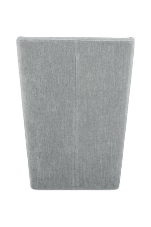 Modern European furniture - Upholstered Rolling Dining Chair - www.oroa.com