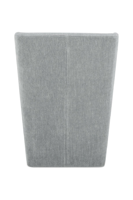 Modern European furniture - Upholstered Rolling Dining Chair - www.oroa.com