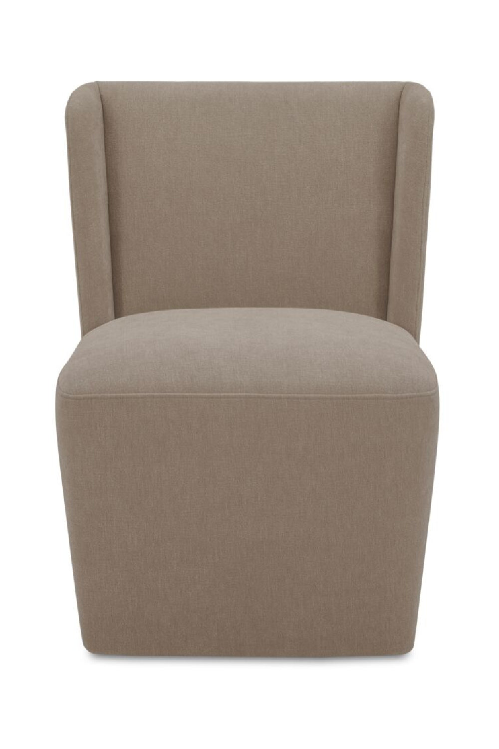 Modern European furniture - Upholstered Rolling Dining Chair - www.oroa.com