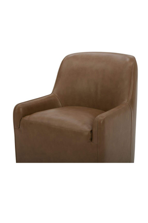 Upholstered Rolling Dining Chair | Novi Living Sandy | Oroa.com