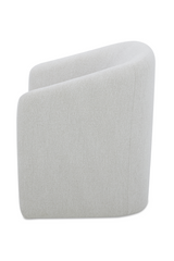 Modern European furniture - Upholstered Rolling Dining Chair - www.oroa.com