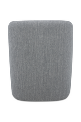 Modern European furniture - Upholstered Rolling Dining Chair - www.oroa.com