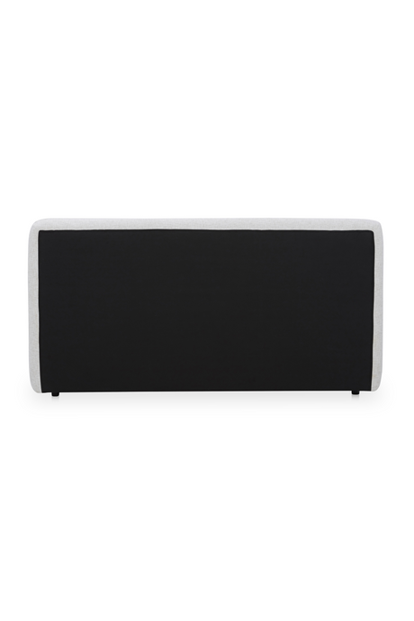Modern European furniture - White Tufted Bed - www.oroa.com