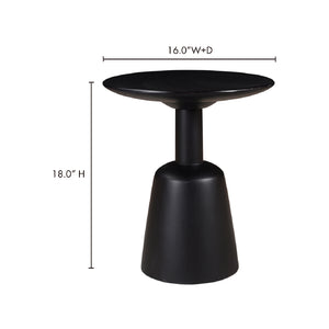 Round Wooden End Table | Novi Living Nels | Oroa.com