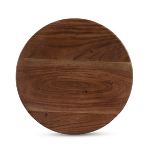 Round Wooden End Table | Novi Living Nels | Oroa.com
