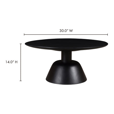 Modern European furniture - Wooden Round Coffee Table - www.oroa.com
