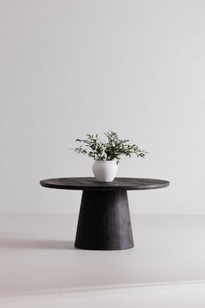 Black Mango Wood Dining Table | Novi Living Cember