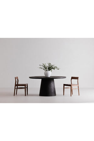 Black Mango Wood Dining Table | Novi Living Cember