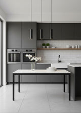 Modern European furniture - White Marble Dining Table S - www.oroa.com