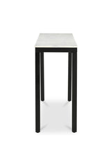 Modern European furniture - White Banswara Marble Console Table - www.oroa.com