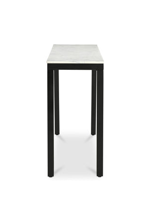 Modern European furniture - White Banswara Marble Console Table - www.oroa.com