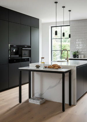 Modern European furniture - White Banswara Marble Console Table - www.oroa.com