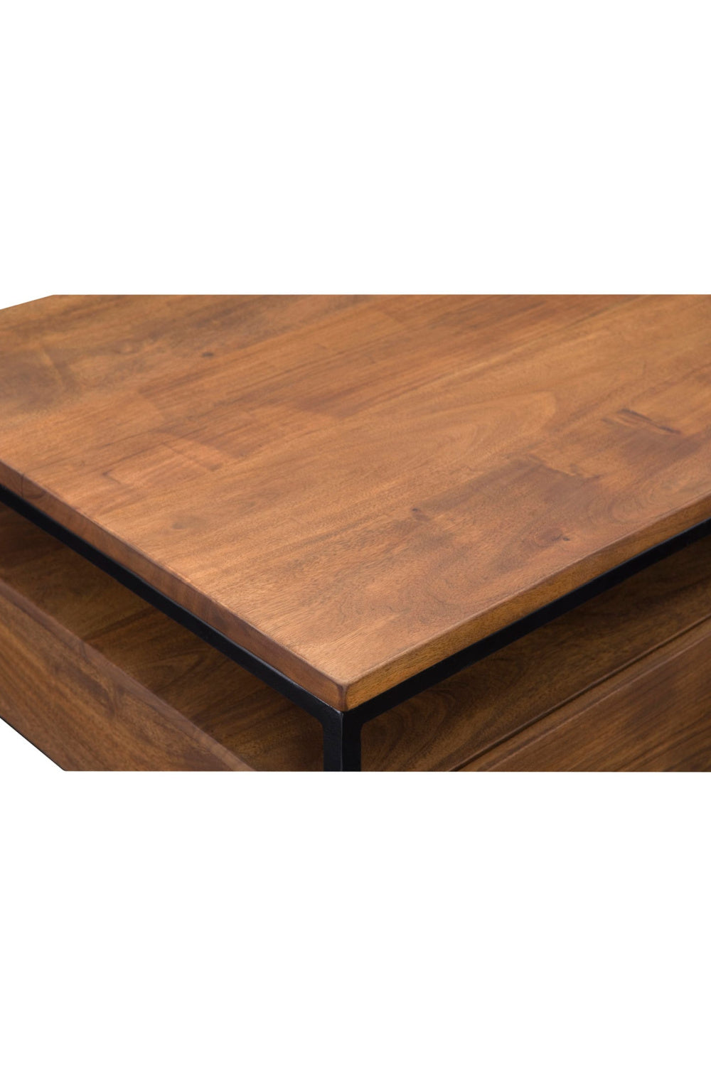 Modern European furniture - Acacia Wood Coffee Table - www.oroa.com
