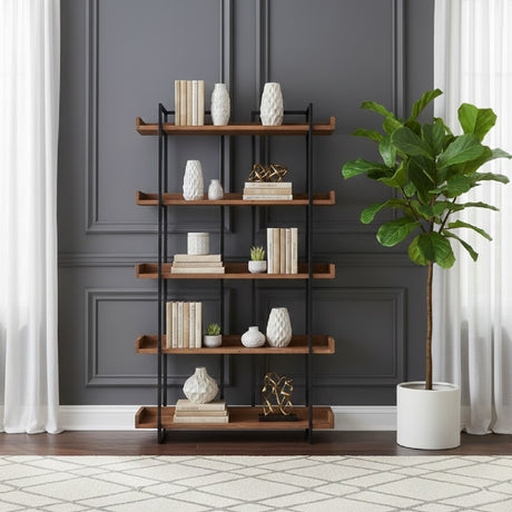 Solid Acacia Bookshelf | Novi Living Vancouver