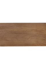 Modern European furniture - Wire-Brushed Acacia 2-Drawer Nightstand - www.oroa.com