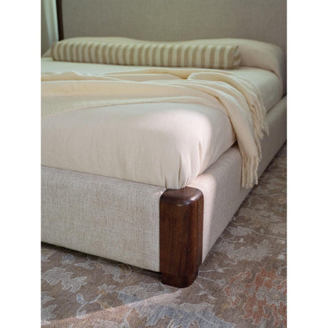Acacia Wood Framed Bed | Novi Living Bower