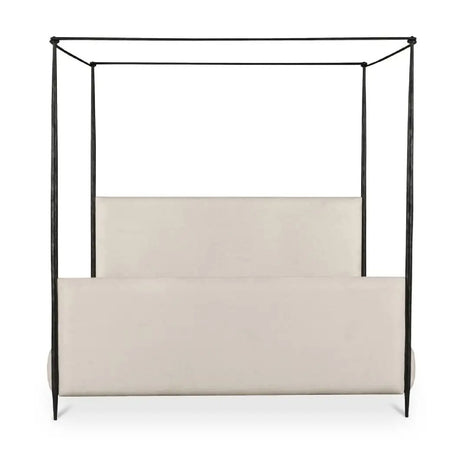 Beige Canopy Style Bed - Novi Living Viola - view 1