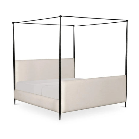 Beige Canopy Style Bed - Novi Living Viola - view 3