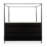 Beige Canopy Style Bed | Novi Living Viola