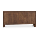 Modern or European furniture - Brown Acacia 6-Drawer Dresser - www.oroa.com