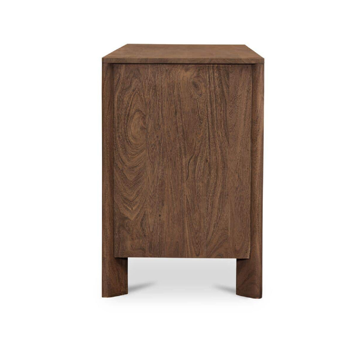 Modern or European furniture - Brown Acacia 6-Drawer Dresser - www.oroa.com