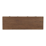 Modern or European furniture - Brown Acacia 6-Drawer Dresser - www.oroa.com