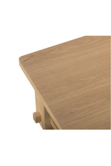 Modern European furniture - Natural Solid Oak Coffee Table - www.oroa.com