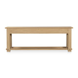 Modern or European furniture - Natural Oak 3-Drawer Console Table - www.oroa.com