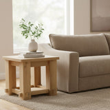 Natural Oak Side Table | Novi Living Morey