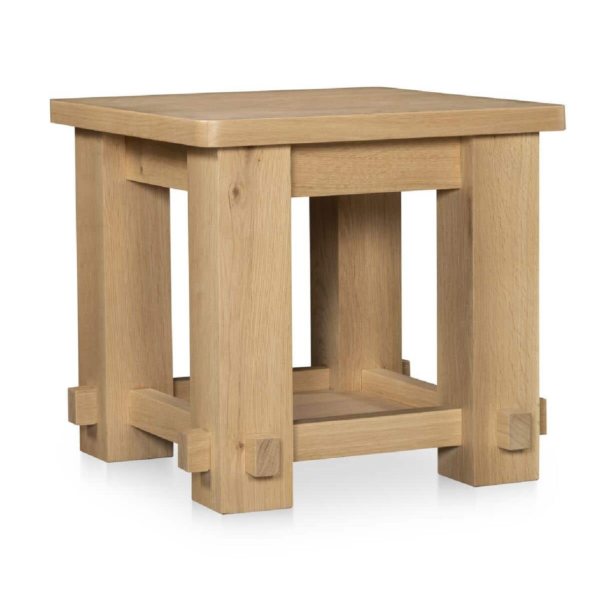 Natural Oak Side Table | Novi Living Morey
