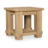Natural Oak Side Table | Novi Living Morey