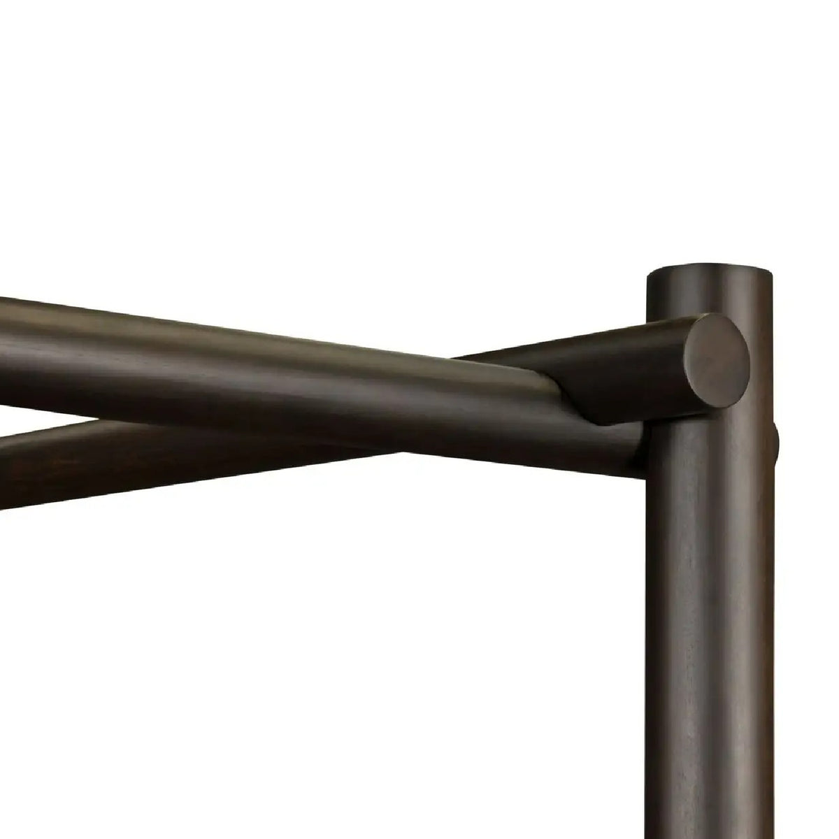 Solid Acacia Canopy Bed | Novi Living Devin